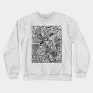 Kidney stone octahedral crystals, SEM (C036/9767) Crewneck Sweatshirt